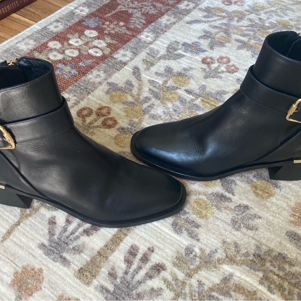 Jimmy Choo Black Clarice Boot Size 37 Original Pr… - image 7